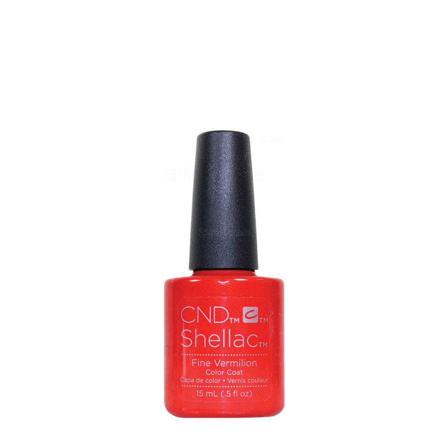 cnd shellac fine vermilion beauty art mexico