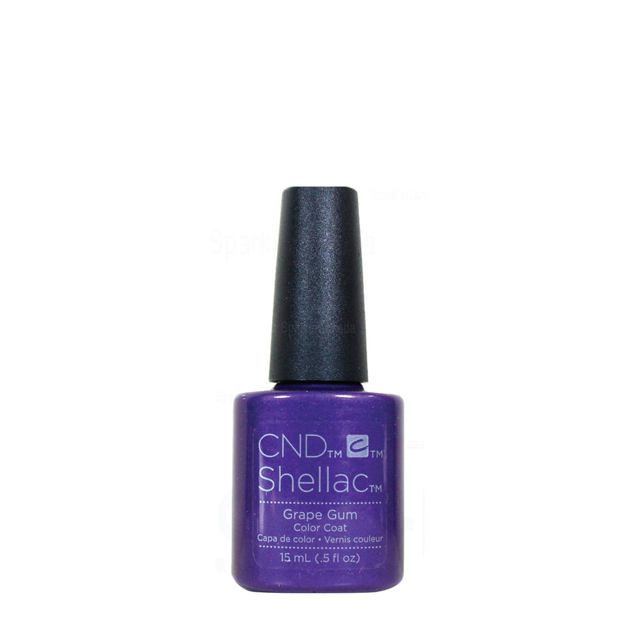 cnd shellac grape gum beauty art mexico