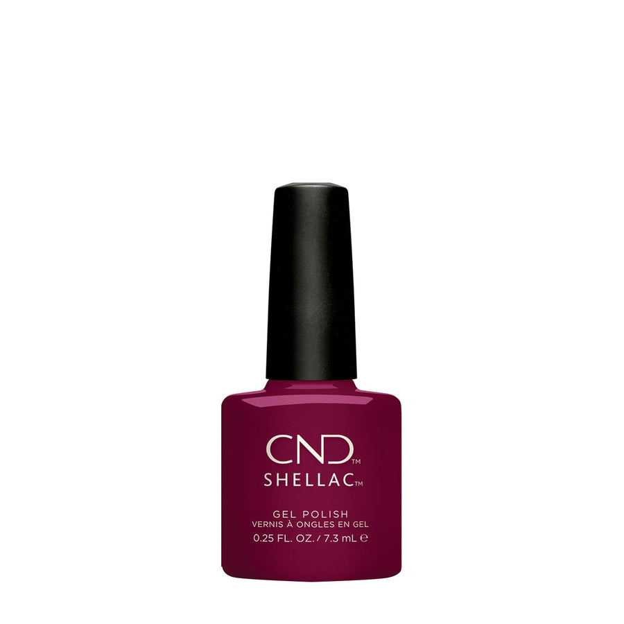 cnd shellac berry boudoir beauty art mexico