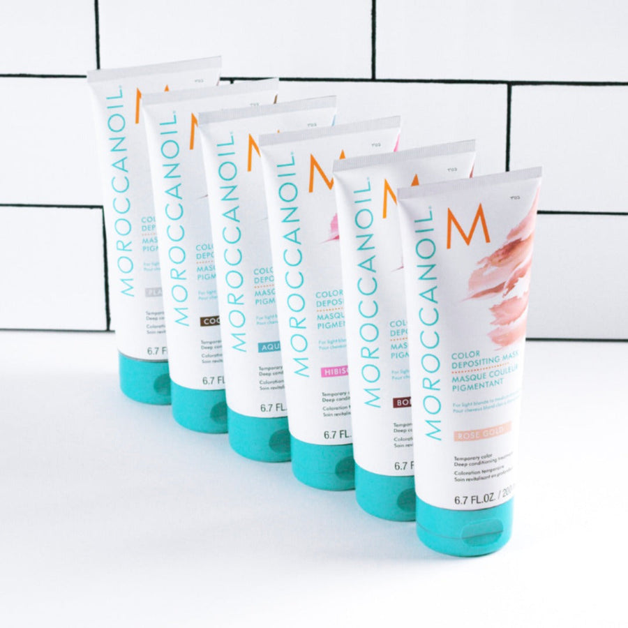 MOROCCANOIL MASCARILLA CON COLOR ROSE GOLD, 200 ML