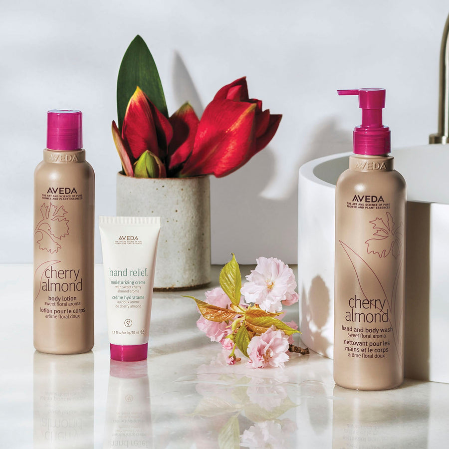 aveda cherry almond hand & body wash beauty art mexico