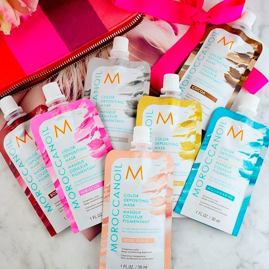 Moroccanoil Mascarillas con Color Burdeos Beauty Art Mexico