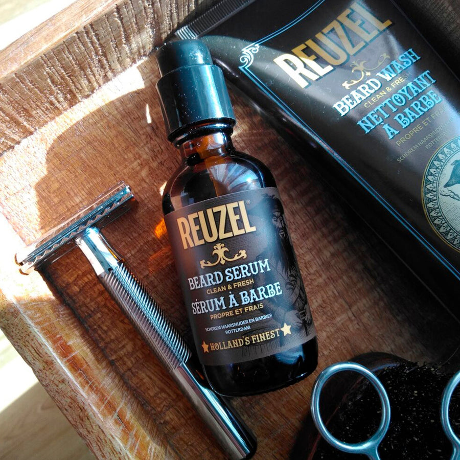 reuzel clean & fresh beard serum beauty art mexico