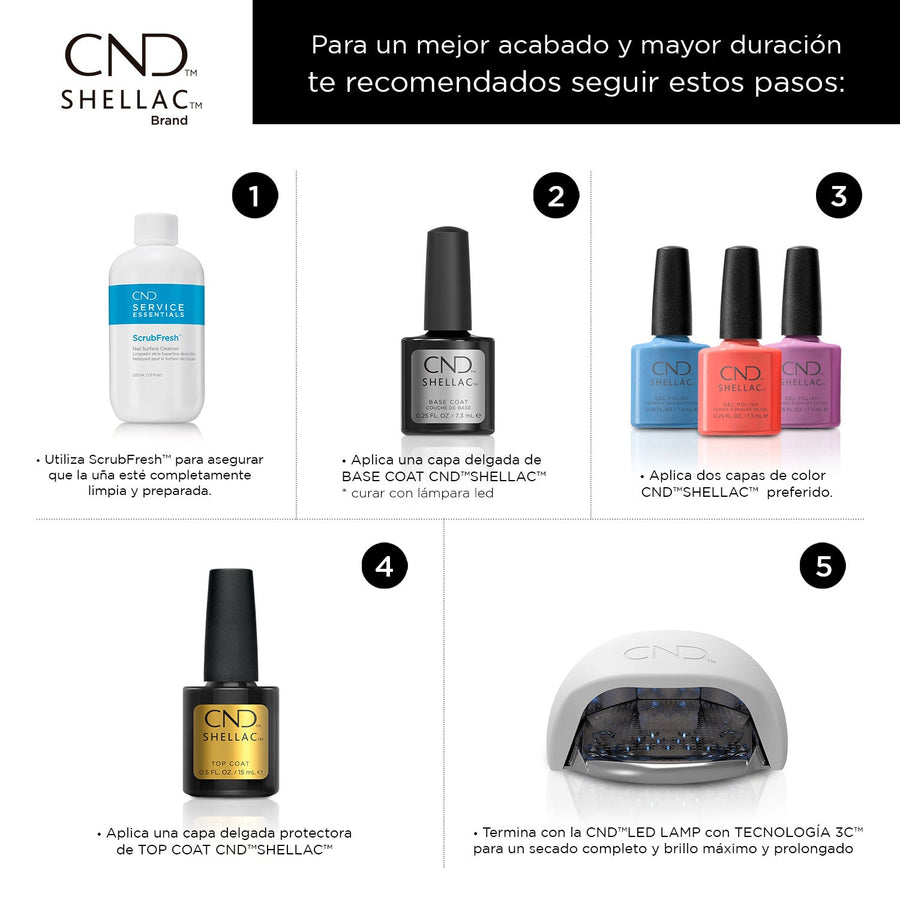 cnd shellac uninhibited beauty art mexico