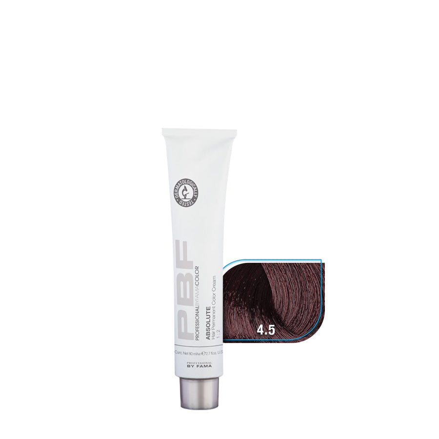 BY FAMA TINTE COLOR ABSOLUTE RED PBC TINTE 4.5, 80 ML