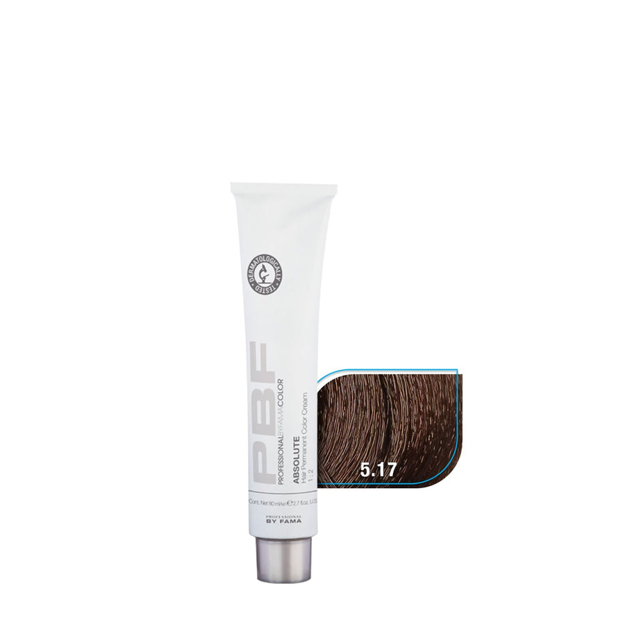 BY FAMA TINTE COLOR ABSOLUTE NATURALES CENIZOS PBC TINTE 5.17, 80 ML