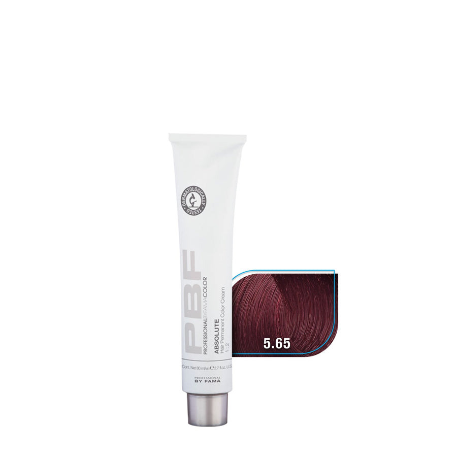 BY FAMA TINTE COLOR ABSOLUTE RED PBC TINTE 5.65, 80 ML