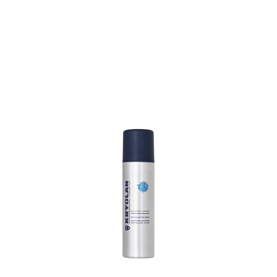 kryolan glitter spray blue 150 ml beauty art mexico