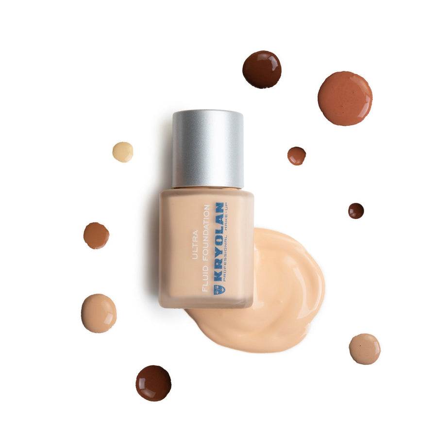 kryolan ultra fluid foundation beauty art mexico